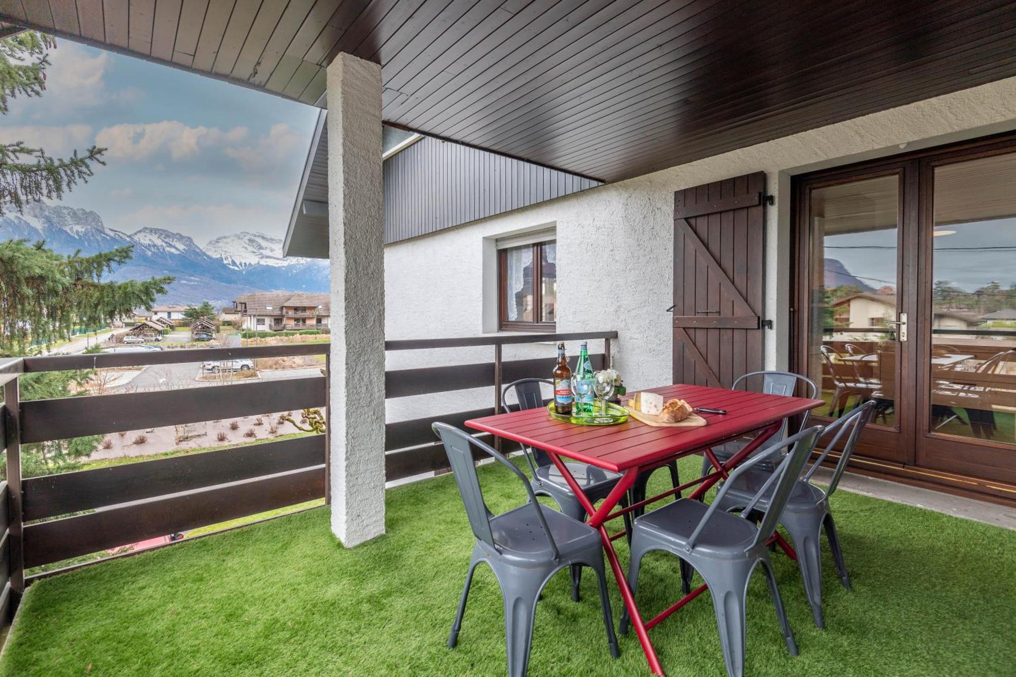 Bel Apt Terrasse A 2 Pas Du Lac Sevrier Exterior photo